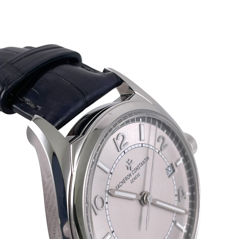 【VACHERON CONSTANTIN】ヴァシュロン・コンスタンタン フィフティーシックス 4600E/000A-B442 腕時計 SS/レザー メンズ オートマティック 自動巻き
