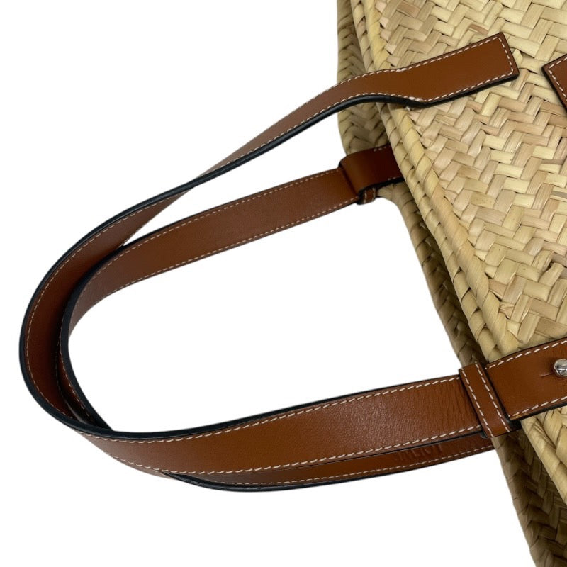 【LOEWE】ロエベ バスケットバッグ ラフィア トートバッグ レディース カゴバッグ アナグラム ハンド