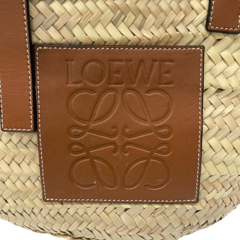 【LOEWE】ロエベ バスケットバッグ ラフィア トートバッグ レディース カゴバッグ アナグラム ハンド
