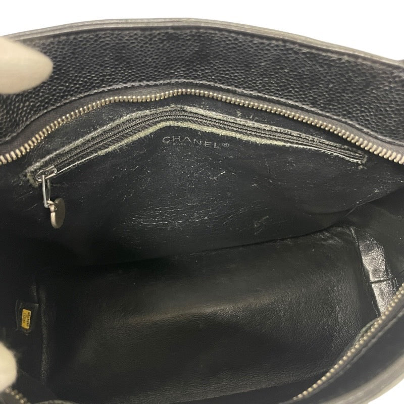 【CHANEL】シャネル 復刻トート A01804 トートバッグレディース キャビアスキン 黒 ブラック ココマーク