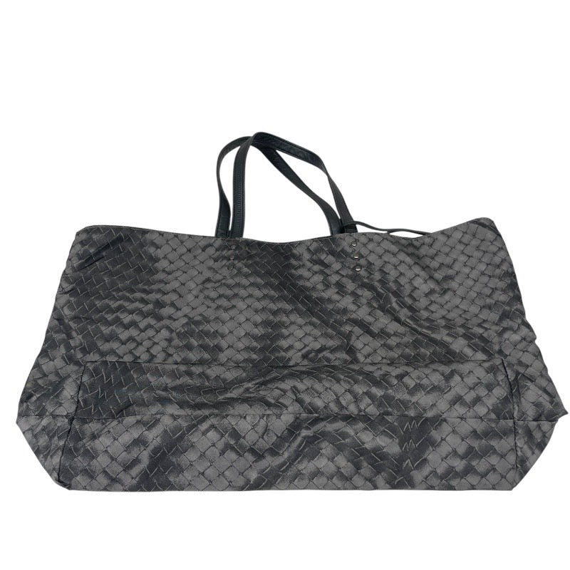【BOTTEGAVENETA】ボッテガヴェネタ イントレッチオ リュージョン トートバッグ ナイロンレディース リバーシブル グレー