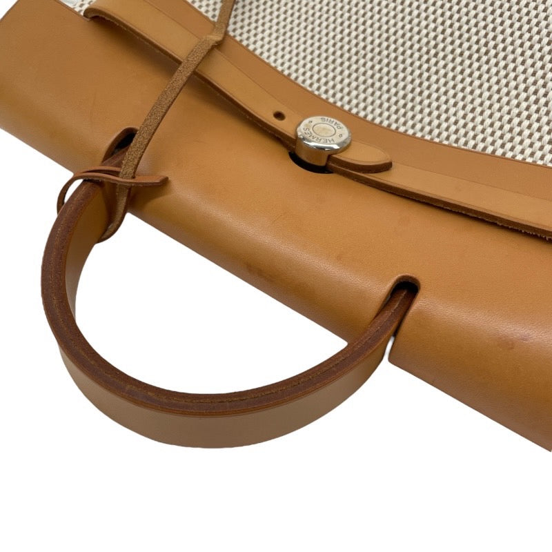 【HERMES】エルメス エールバッグ アドPM リュック・デイパック レディース □G刻印 トワル キャンバス レザー 替えバッグ付