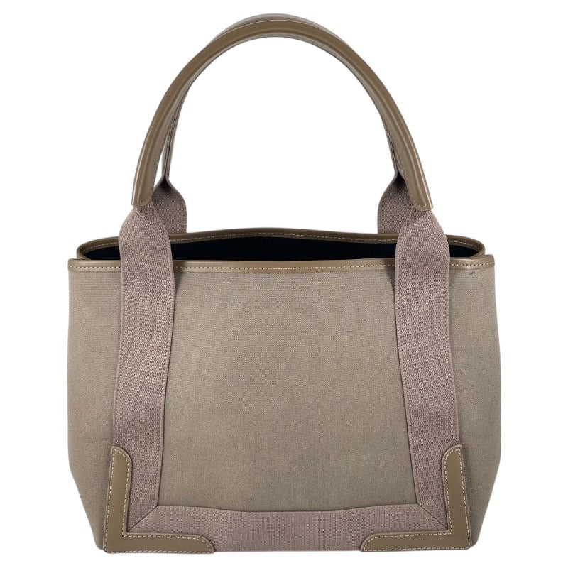 【BALENCIAGA】バレンシアガ ネイビー カバス 339933 ハンドバッグ キャンバス レディース ベージュ グレージュ トート ポーチ付