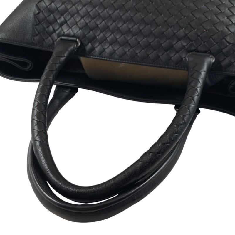 【中古】【BOTTEGAVENETA】ボッテガヴェネタ イントレチャート ナッパ 428331 トートバッグ ラムスキン メンズ