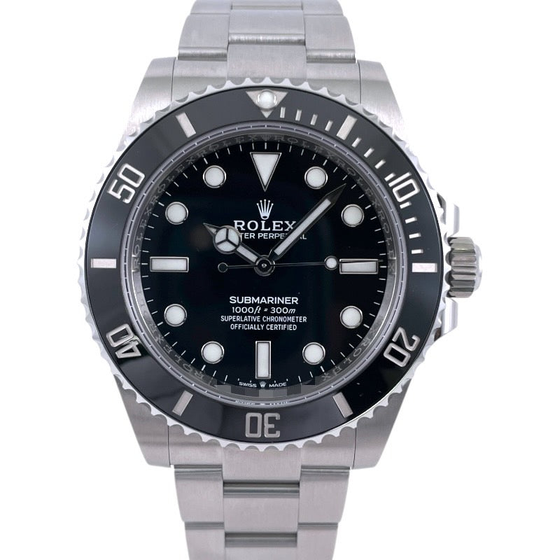 【ROLEX】ロレックス サブマリーナ 124060 腕時計 ステンレススチール メンズ ノンデイト 2021年ギャラ