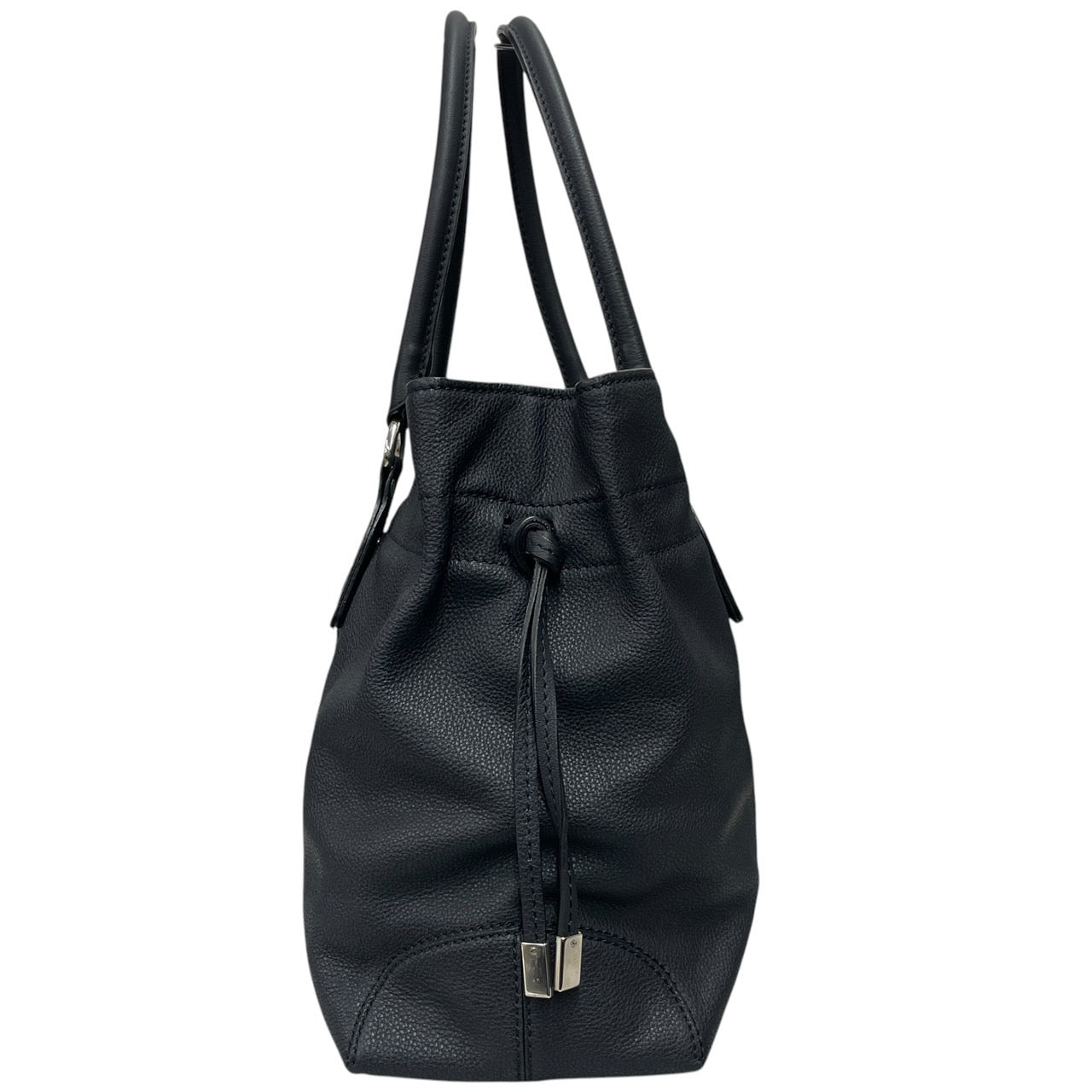 【TOD’S】トッズ D-Bag トートバッグ レザー レディース Dバッグ ショルダー ハンド 紺 ネイビー