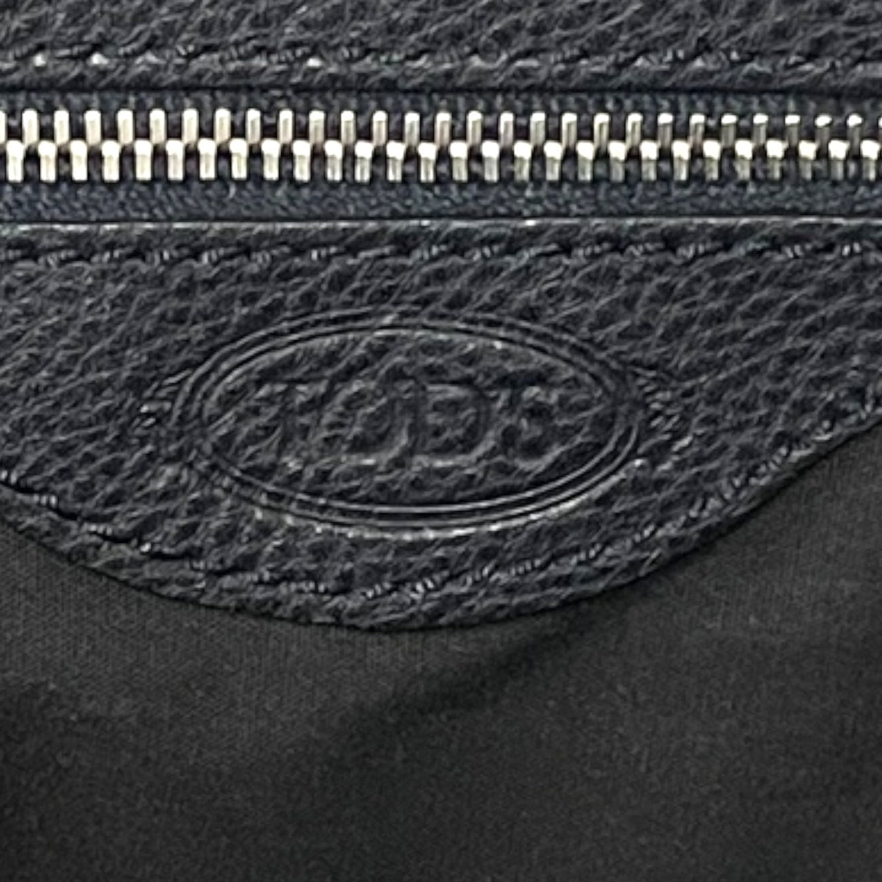 【TOD’S】トッズ D-Bag トートバッグ レザー レディース Dバッグ ショルダー ハンド 紺 ネイビー