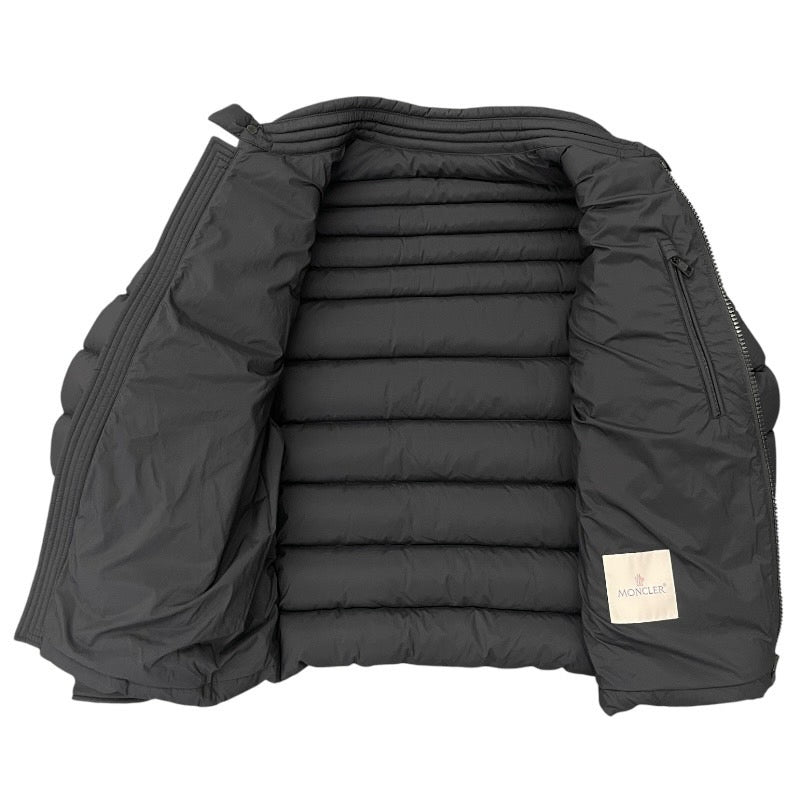 【MONCLER】モンクレール ARREE GIUBBOTTO ダウンジャケット ナイロン メンズ サイズ1 ライダース 黒 ブラック