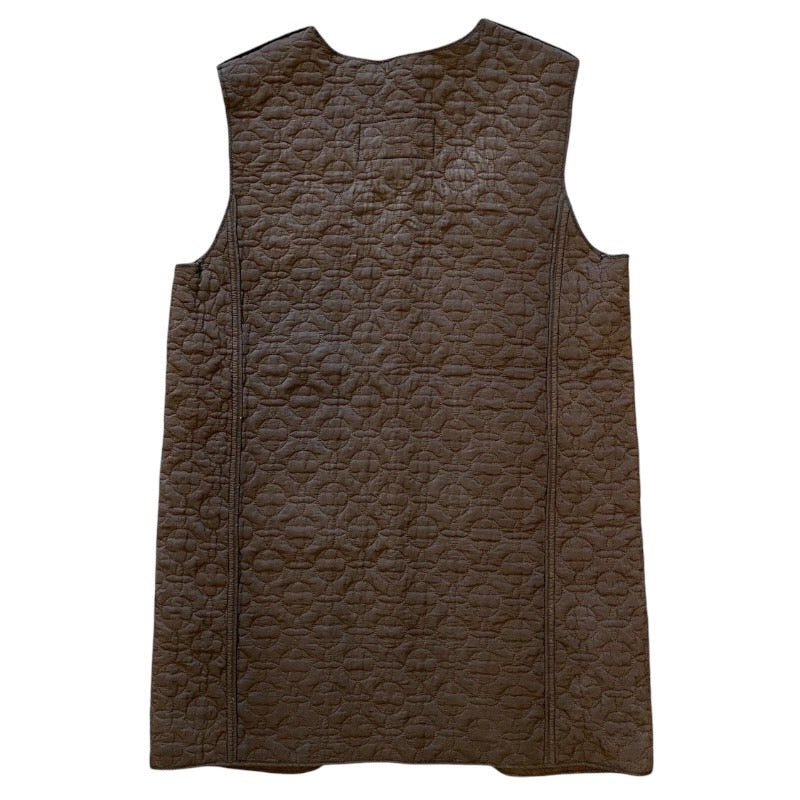 【LOUIS VUITTON】ルイ・ヴィトン ダウンベスト レディース 茶色 ベスト ジレ ライナー