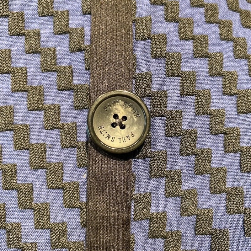 【PAUL SMITH COLLECTION】ポールスミスコレクション ステンカラーコート コットン メンズ ポールスミスブラック ボタン