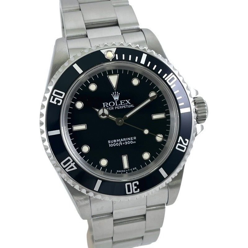 【ROLEX】ロレックス サブマリーナ ノンデイト 14060 腕時計 ステンレススチール メンズ N番 トリチウム
