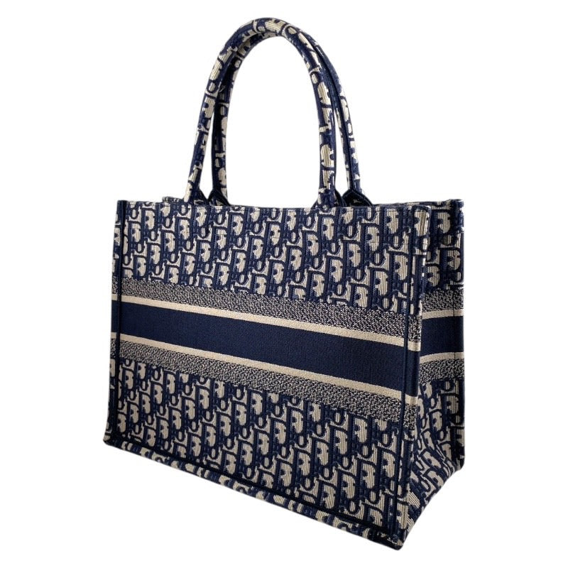 【Christian Dior】クリスチャンディオール オブリーク ブックトート スモール M1296ZRIW ハンドバッグ キャンバス レディース ハンド トロッター