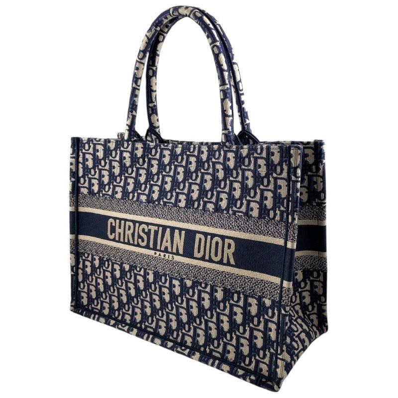 【Christian Dior】クリスチャンディオール オブリーク ブックトート スモール M1296ZRIW ハンドバッグ キャンバス レディース ハンド トロッター