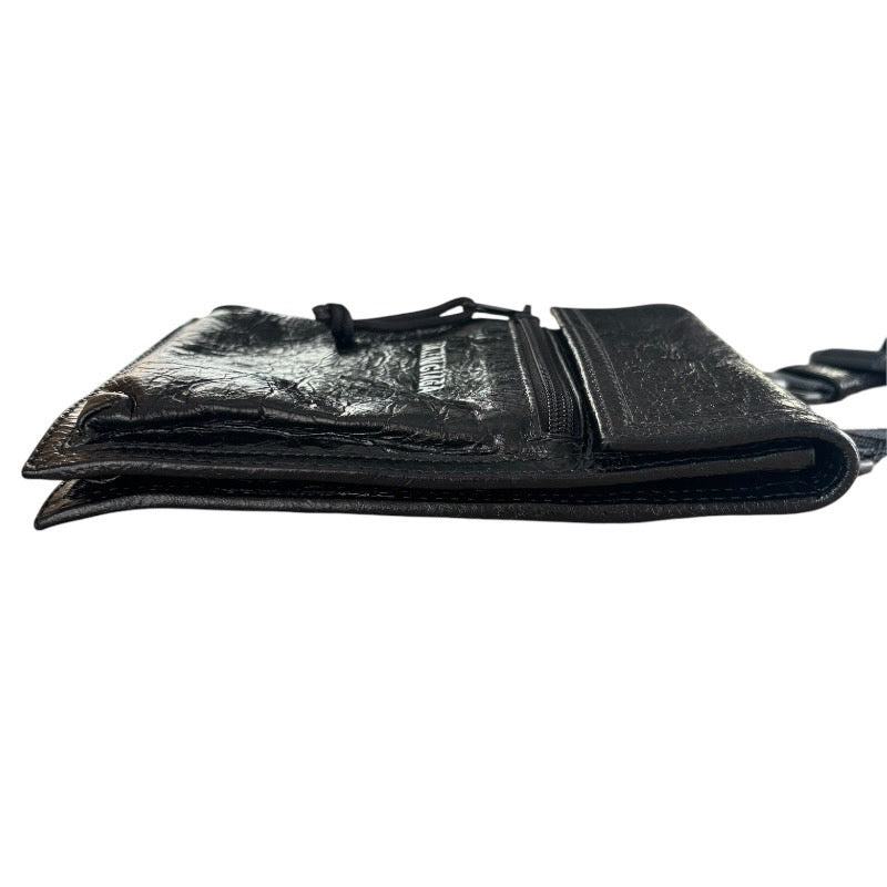 【中古】【BALENCIAGA】バレンシアガ トラップ付きスモールポーチ ショルダーバッグ 655982 1VG7X ラムスキンメンズ 2024春夏コレクション EXPLORER POUCH STRAP