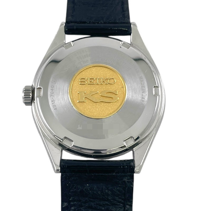 【SEIKO】セイコー KS ハイビート SCVN001(4S15-7040) 腕時計 SS/レザー メンズ ヒストリカルコレクション 2000本限定