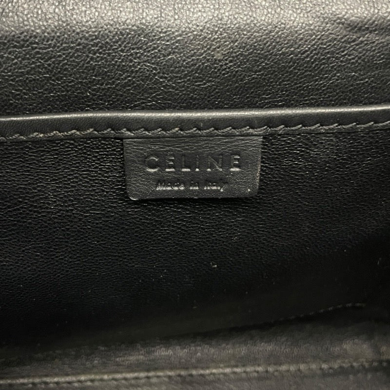 【CELINE】セリーヌ ラゲージ ナノ トリコロール ハンドバッグ レザー レディース 2WAY ショルダー