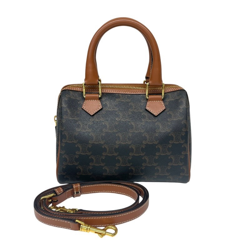 【CELINE】セリーヌ トリオンフ スモール ボストン 113772CAS.04LU ハンドバッグ レディース 2WAY ショルダー