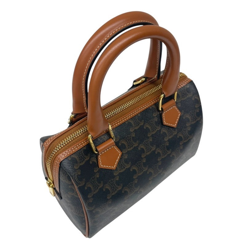 【CELINE】セリーヌ トリオンフ スモール ボストン 113772CAS.04LU ハンドバッグ レディース 2WAY ショルダー