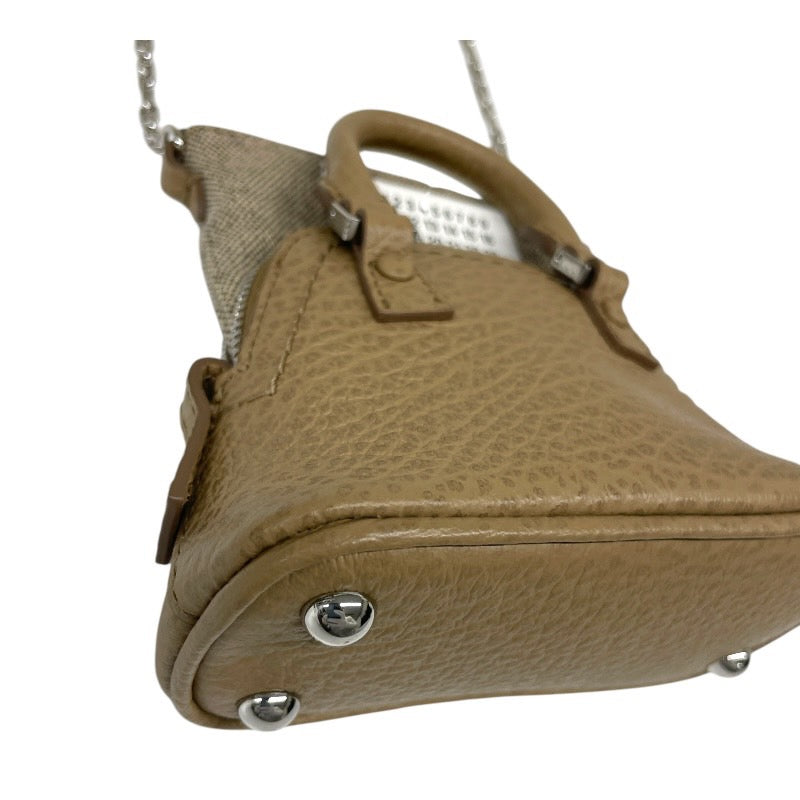 【Maison Margiela】メゾンマルジェラ ショルダーバッグ レザー レディース 5AC BABY ベビー チェーンポシェット ポーチ ミニ
