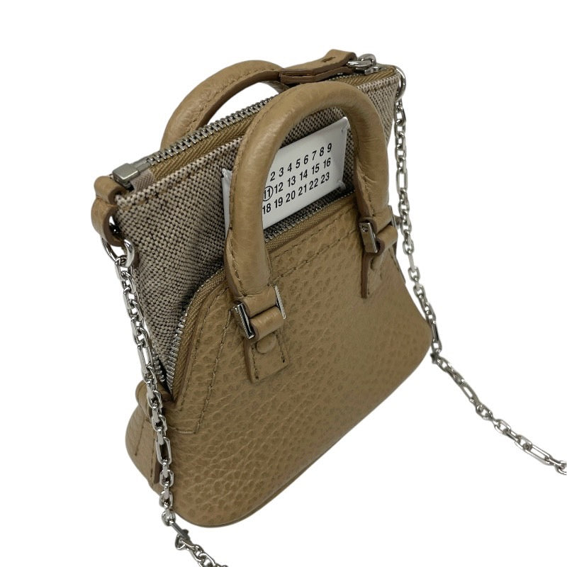 【Maison Margiela】メゾンマルジェラ ショルダーバッグ レザー レディース 5AC BABY ベビー チェーンポシェット ポーチ ミニ