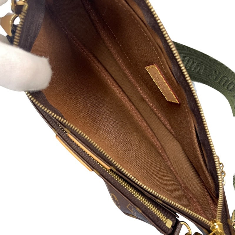【LOUIS VUITTON】ルイ・ヴィトン ミュルティ ポシェット アクセソワール M44813 ショルダーバッグ レディース ポーチ クロスボディ モノグラム