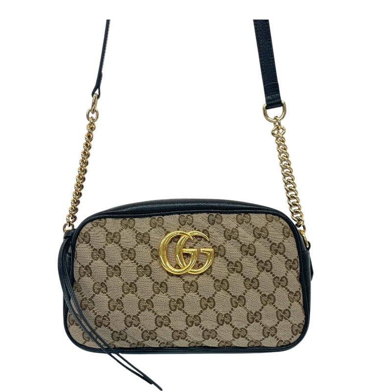 【GUCCI】グッチ GGマーモント 447632 ショルダーバッグ レディース ポシェット ポーチ チェーン