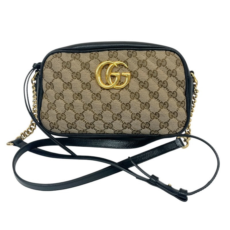【GUCCI】グッチ GGマーモント 447632 ショルダーバッグ レディース ポシェット ポーチ チェーン