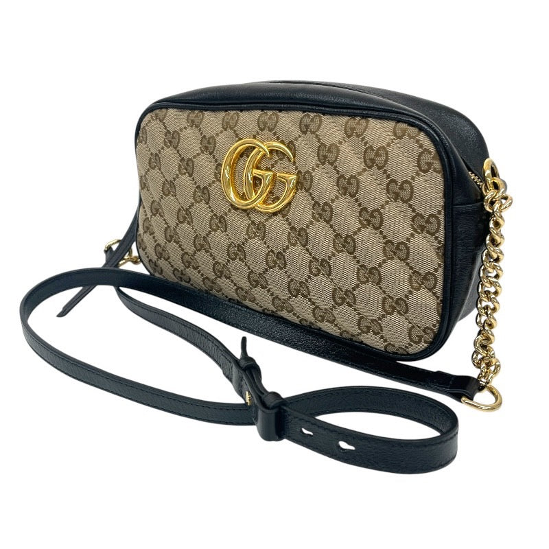 【GUCCI】グッチ GGマーモント 447632 ショルダーバッグ レディース ポシェット ポーチ チェーン