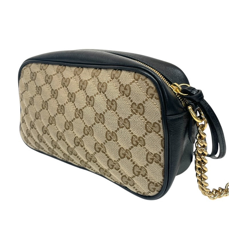【GUCCI】グッチ GGマーモント 447632 ショルダーバッグ レディース ポシェット ポーチ チェーン