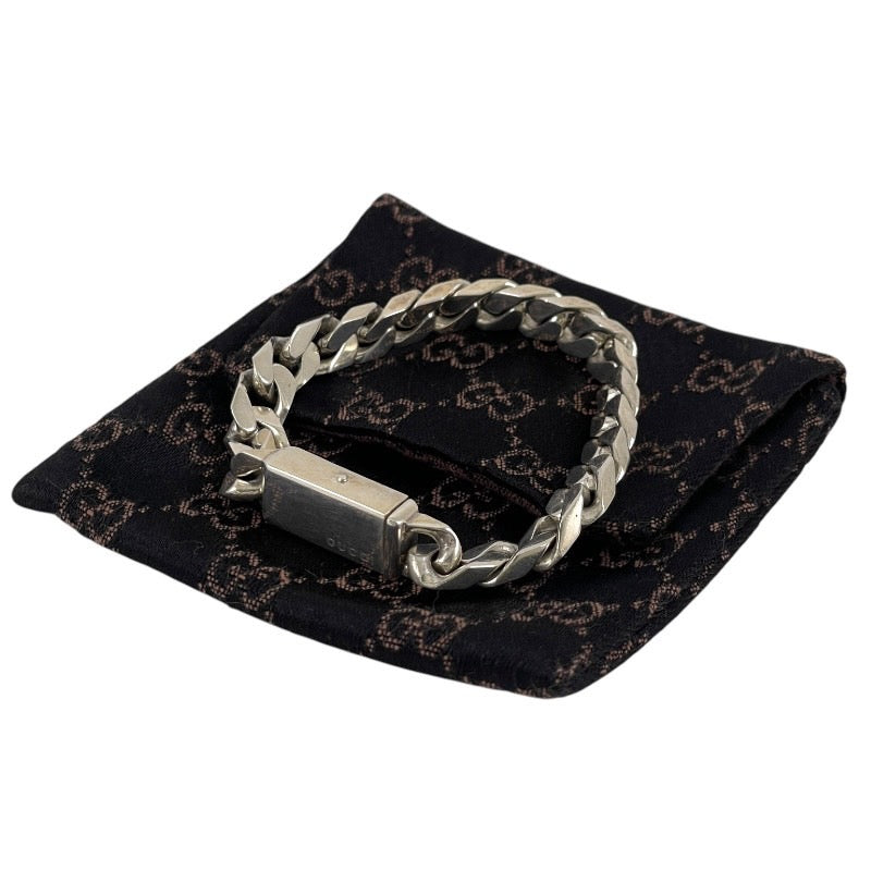【GUCCI】グッチ 喜平 キヘイ ブレスレット シルバー925 メンズ 18号 レディース