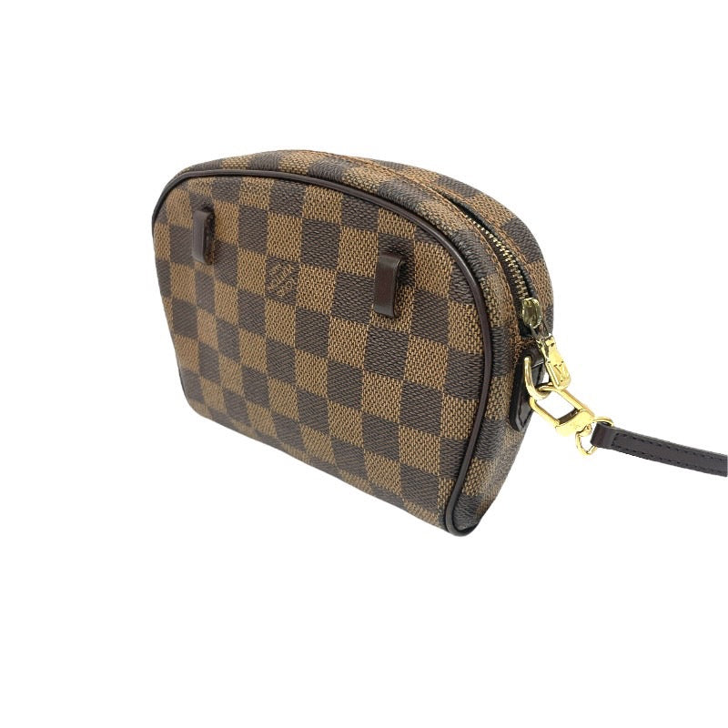 【LOUIS VUITTON】ルイ・ヴィトン ポシェット イパネマ N51296 ショルダーバッグ レディース ポーチ ミニ クロスボディ ダミエ エベヌ