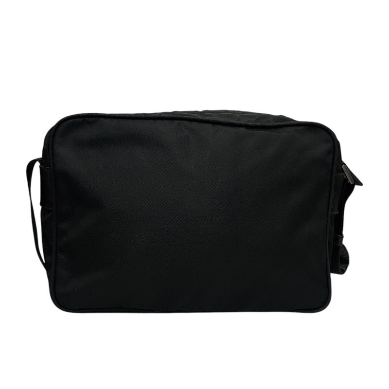【PRADA】プラダ カメラバッグ BT0166 ショルダーバッグ メンズ 三角ロゴ プレート ナイロン テスート 黒 ブラック ポシェット クロスボディ