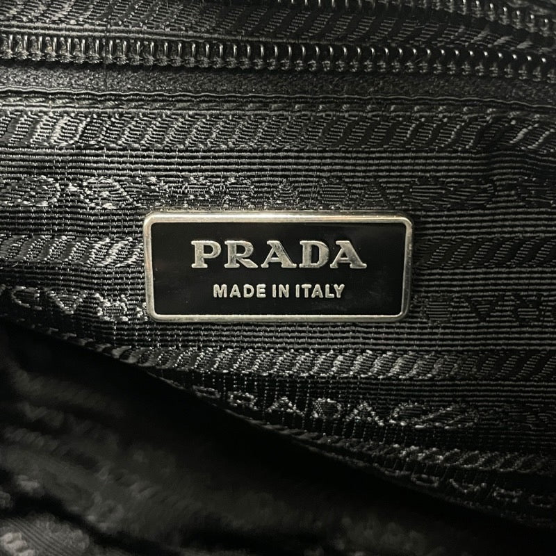 【PRADA】プラダ カメラバッグ BT0166 ショルダーバッグ メンズ 三角ロゴ プレート ナイロン テスート 黒 ブラック ポシェット クロスボディ