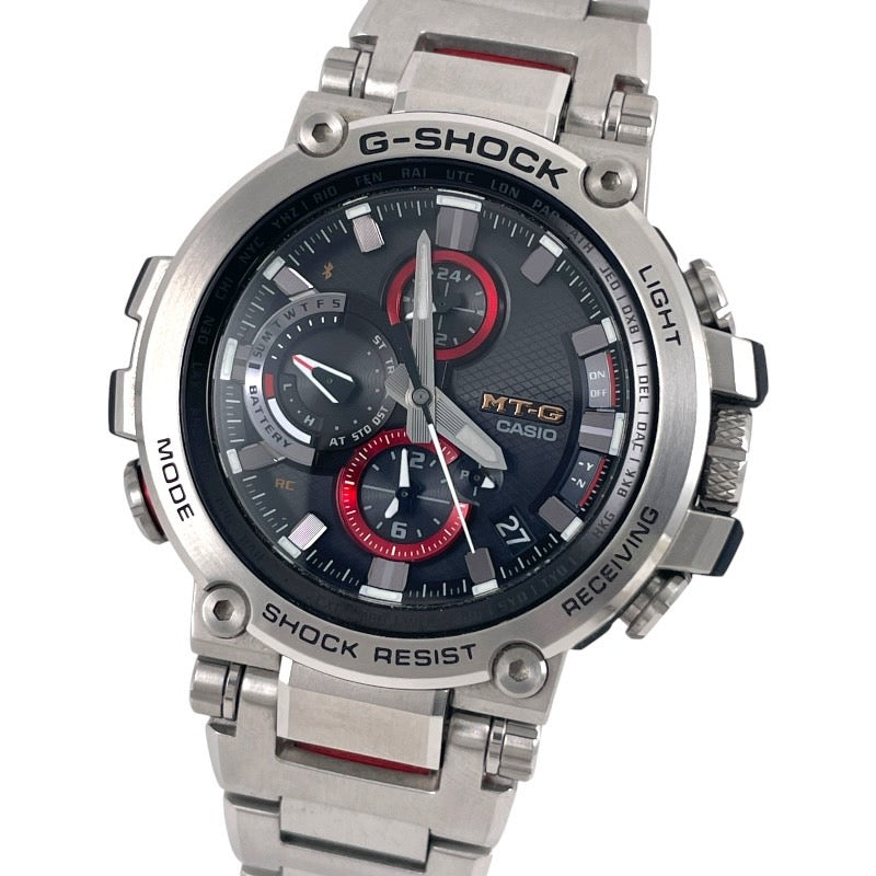 【CASIO】カシオ G-SHOCK MT-G MTG-B1000D-1AJF 腕時計 ステンレススチール メンズ Gショック タフソーラー