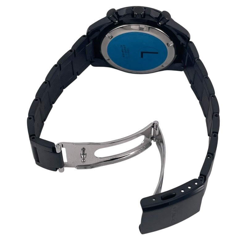 【SEIKO】セイコー モンスターハンター コラボ 20周年 8T63-03E0 腕時計 ステンレススチール メンズ クロノグラフ 2000本限定