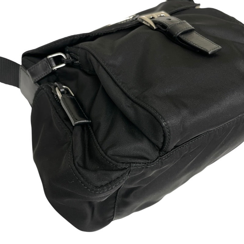 【PRADA】プラダ クロスボディ 三角プレート BT0501 ショルダーバッグ ナイロン レディース ブラック 黒 メンズ