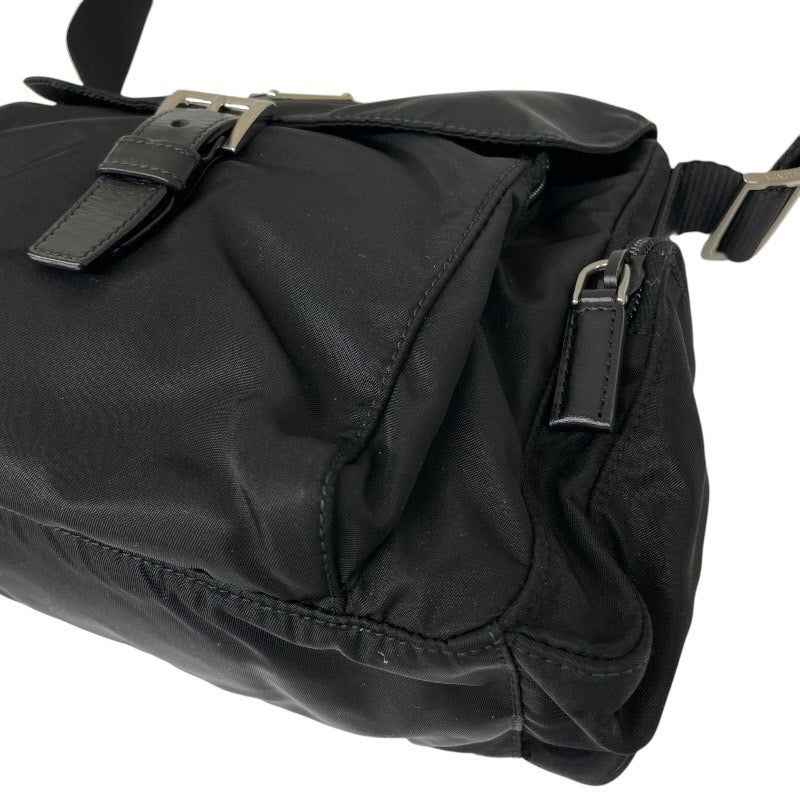 【PRADA】プラダ クロスボディ 三角プレート BT0501 ショルダーバッグ ナイロン レディース ブラック 黒 メンズ
