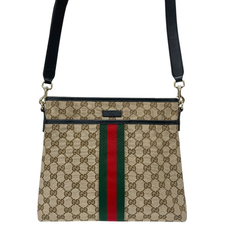 【GUCCI】グッチ シェリーライン 388926 ショルダーバッグ GGキャンバス レディース ベージュ 斜め掛け クロスボディ メンズ