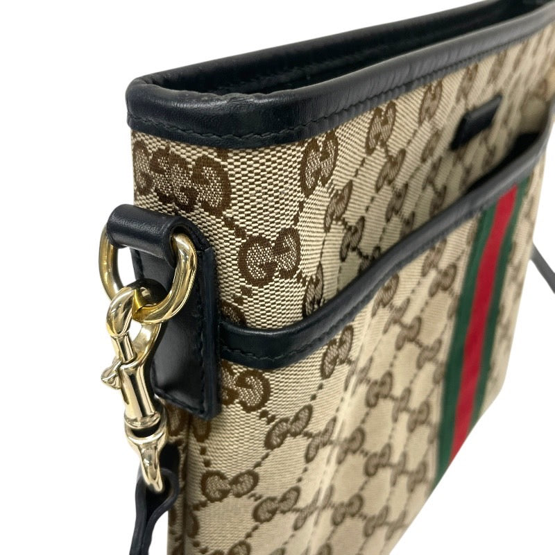 【GUCCI】グッチ シェリーライン 388926 ショルダーバッグ GGキャンバス レディース ベージュ 斜め掛け クロスボディ メンズ