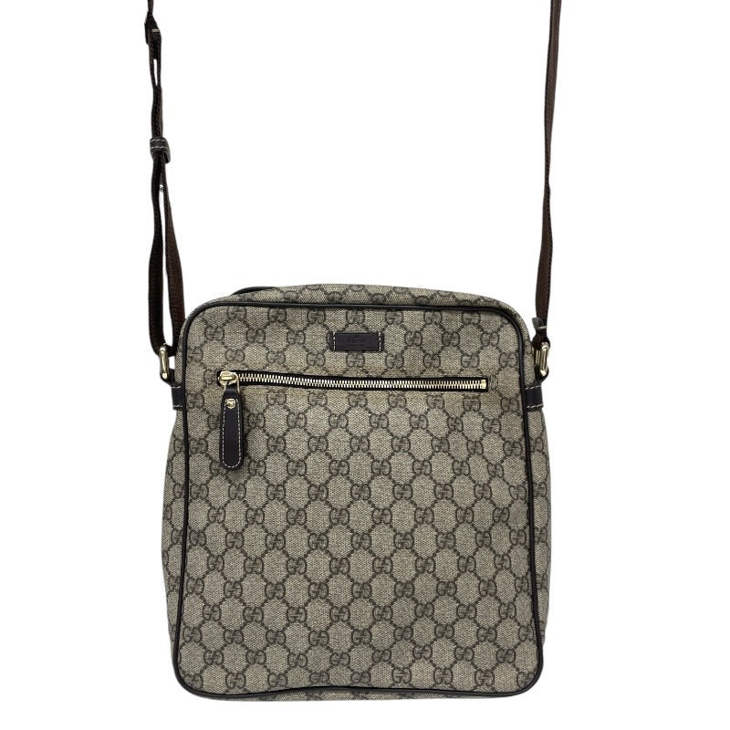 GUCCI】グッチ GGスプリーム 201448 ショルダーバッグ メンズ クロス  