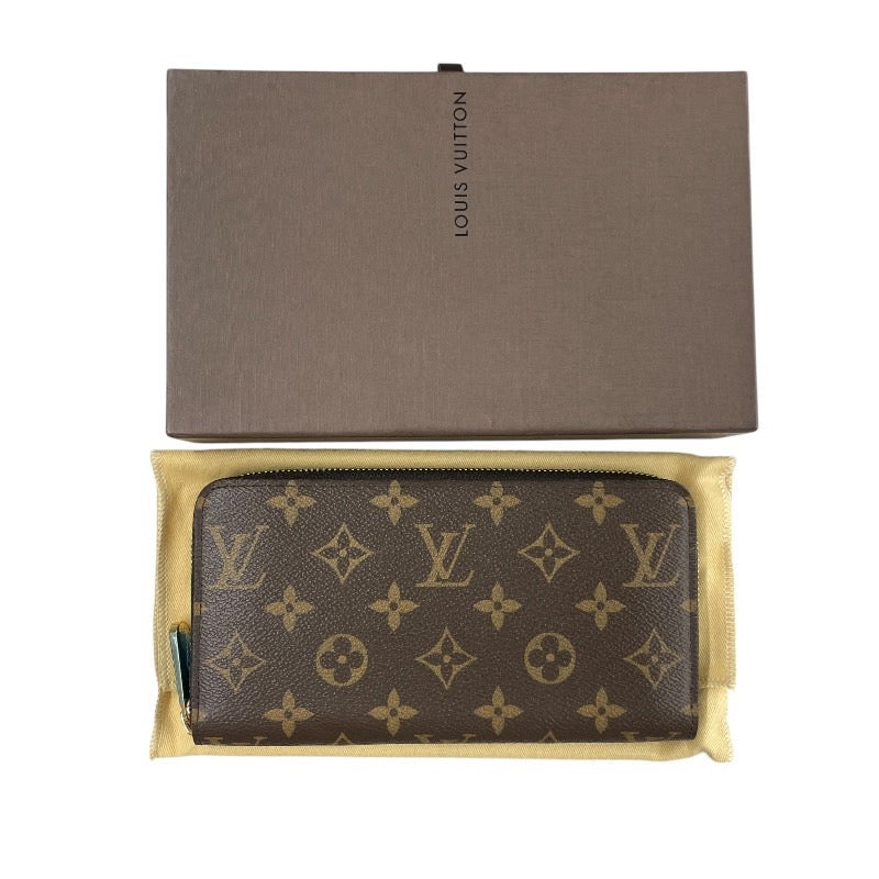 【LOUIS VUITTON】ルイ・ヴィトン ジッピーウォレット M60017 長財布 レディース モノグラム ラウンドファスナー ジップアラウンド