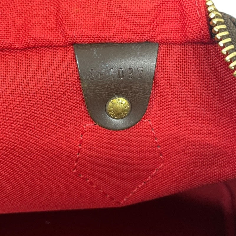 【LOUIS VUITTON】ルイ・ヴィトン スピーディ30 N41531 ハンドバッグ レディース ダミエ エベヌ ミニボストン 美品