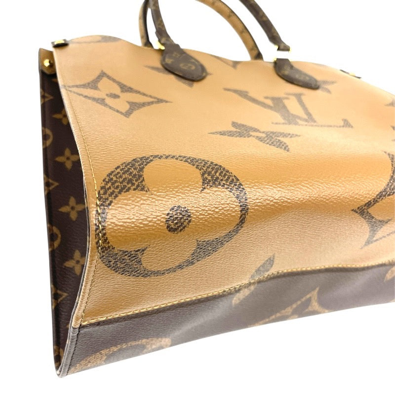 【LOUIS VUITTON】ルイ・ヴィトン オンザゴーMM M45321 ハンドバッグ レディース 2WAY モノグラム リバース ジャイアント