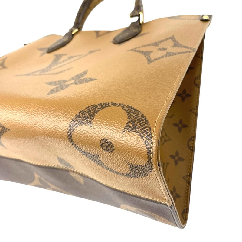 【LOUIS VUITTON】ルイ・ヴィトン オンザゴーMM M45321 ハンドバッグ レディース 2WAY モノグラム リバース ジャイアント