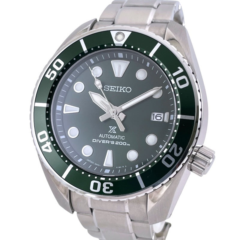 【SEIKO】セイコー プロスペックス ダイバーズ SBDC081 6R35-00A0 腕時計 ステンレススチール メンズ 200m グリーン 緑文字盤
