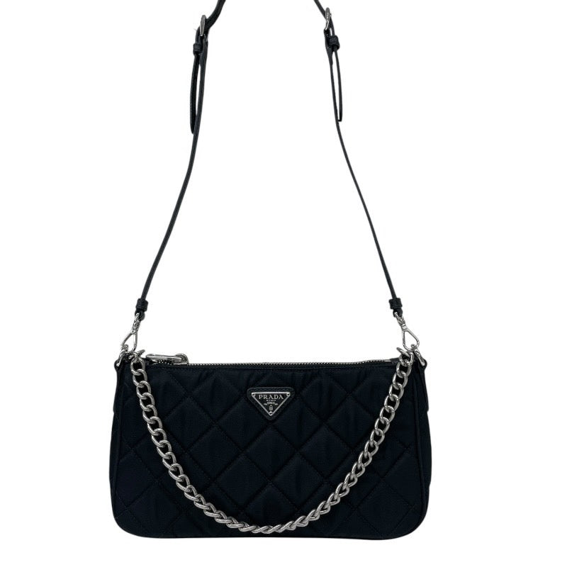 PRADA】プラダ キルティング チェーン 1BH026 ショルダーバッグ 