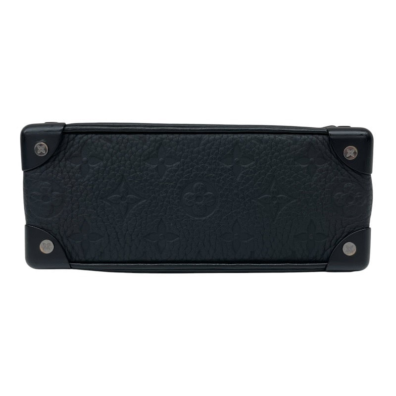 【LOUIS VUITTON】ルイ・ヴィトン ミニ ソフトトランク M55702 ショルダーバッグ レザー メンズ モノグラム トリヨン ノワール 黒 アンプラント