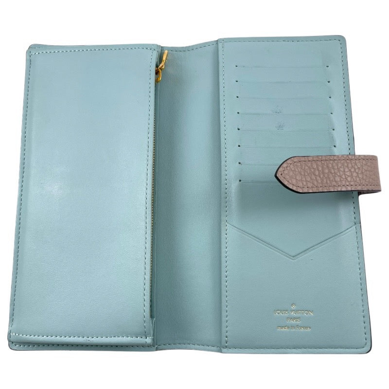 【LOUIS VUITTON】ルイ・ヴィトン LV ヴェルティカル ウォレット M81367 長財布 レザー レディース ガレ グレージュ トリヨン