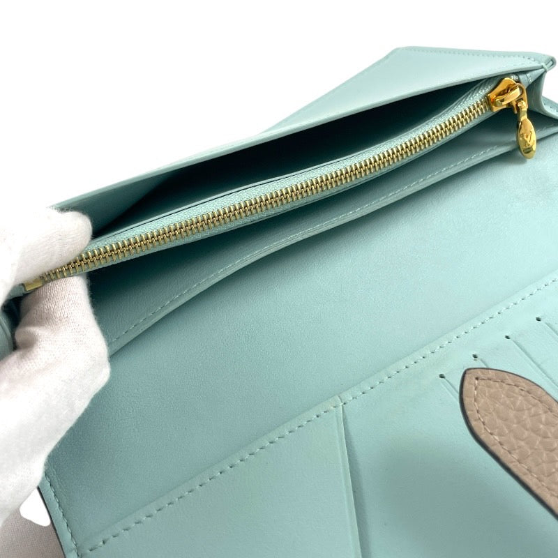 【LOUIS VUITTON】ルイ・ヴィトン LV ヴェルティカル ウォレット M81367 長財布 レザー レディース ガレ グレージュ トリヨン