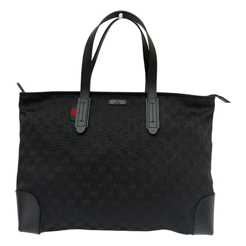 【GUCCI】グッチ GGキャンバス 308928 トートバッグ レディース ハンド 黒 ブラック メンズ